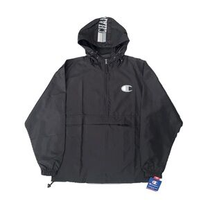 Champion Black Windbreaker Jacket